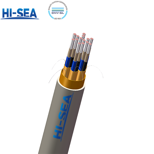 BU(i&c) Low Smoke Halogen Free Fire Resistant Offshore Communication Cable 250V